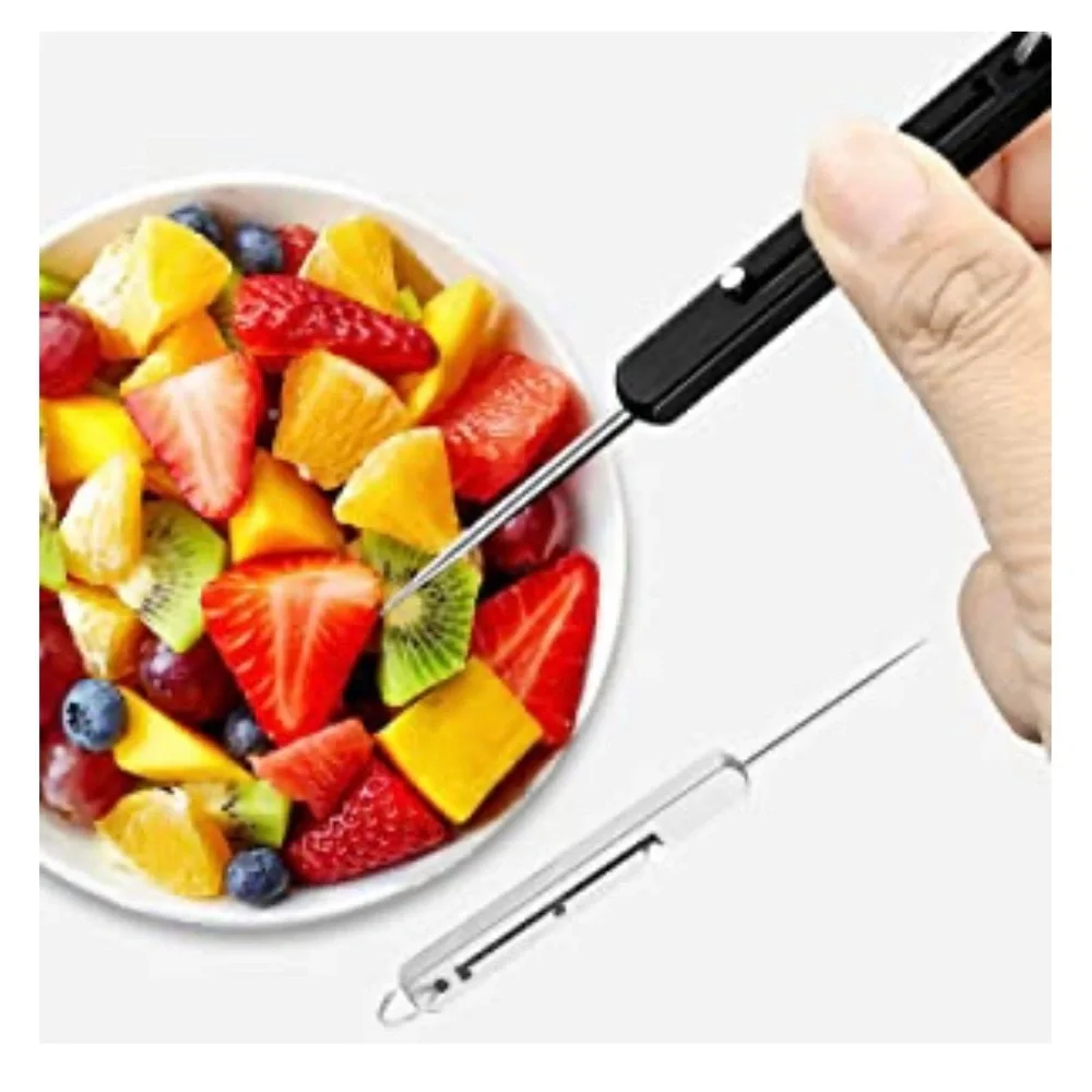 Portable Titanium Toothpicks Men, Women, Families, Camping, Outdoors